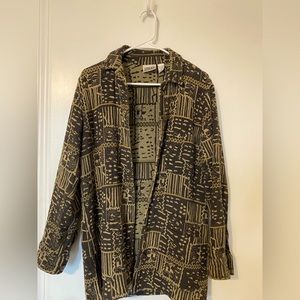 Chico’s Design Cotton Duster Jacket